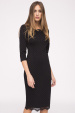 Bodycon viscose dress