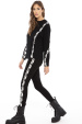 Side stripe leggings