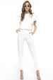 Side pockets slim pants