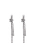 Cubic zirconia drop earrings