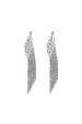 Cubic zirconia drop earrings