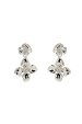 Floral-shaped earrings