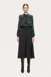 Floral print viscose top