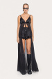 Pleated long top