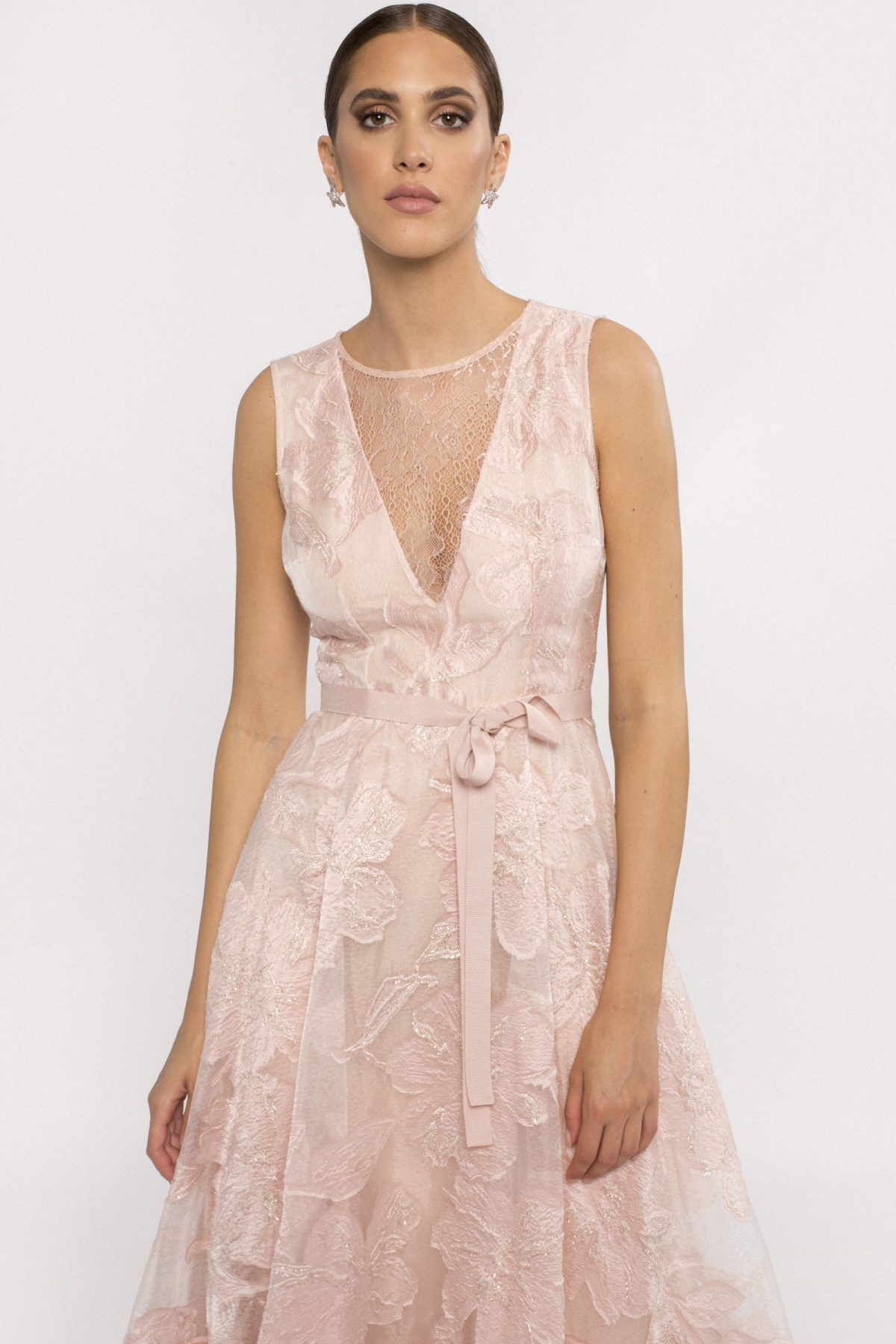 Rochie din organza brodata | RS11510 | NISSA