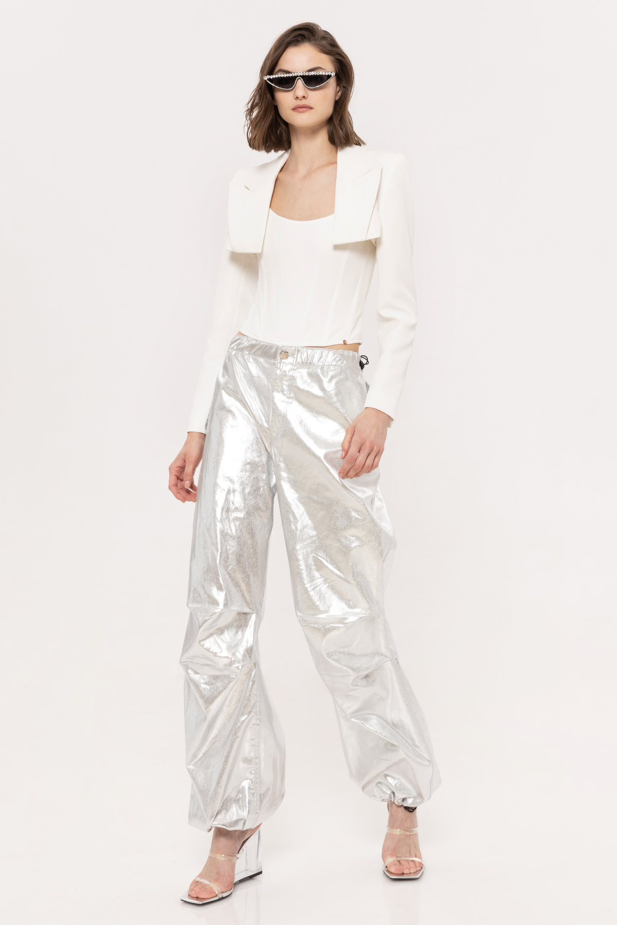 Cropped blazer | S14140 | NISSA